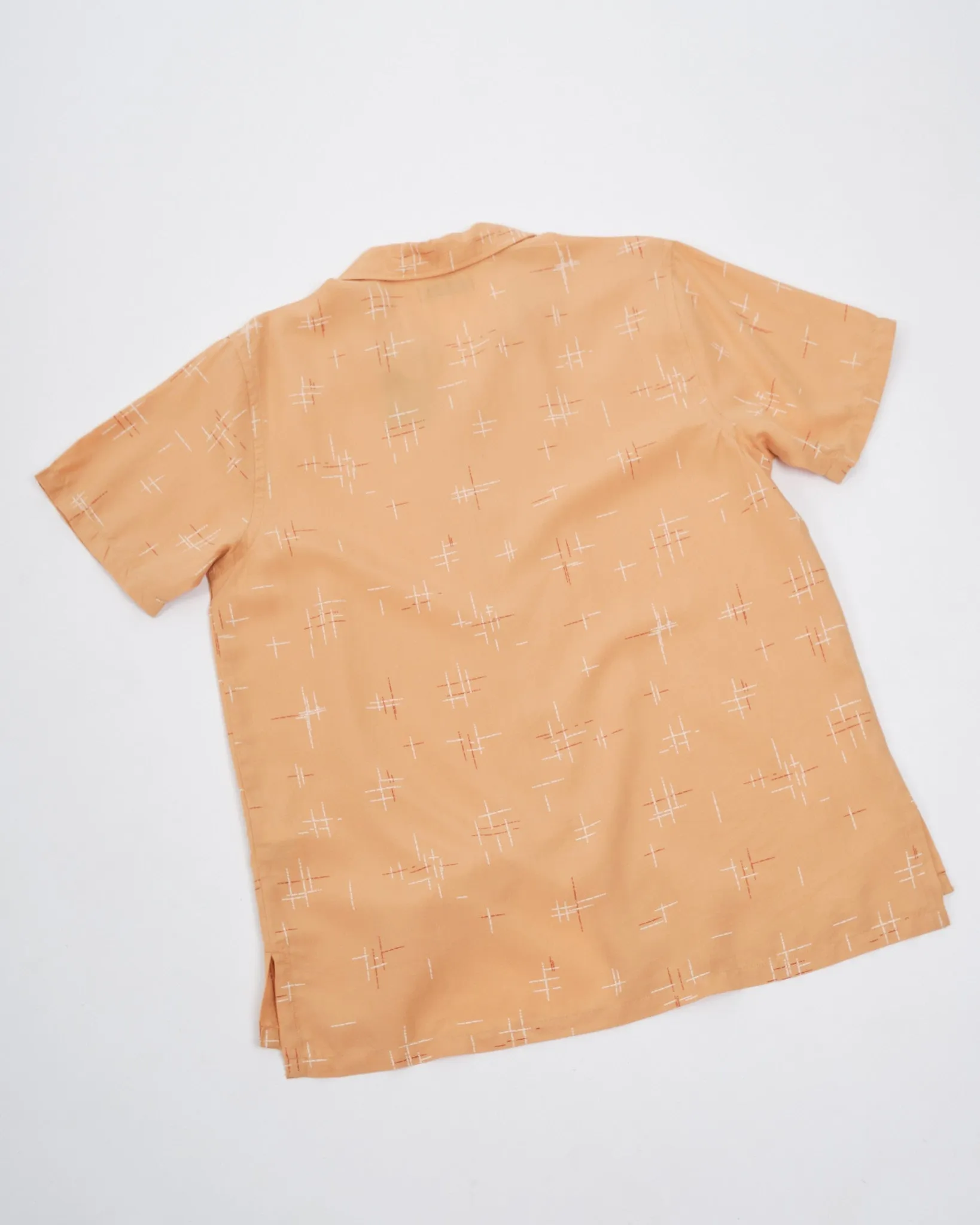 Arvid 50s Hawaii Shirt Ochre