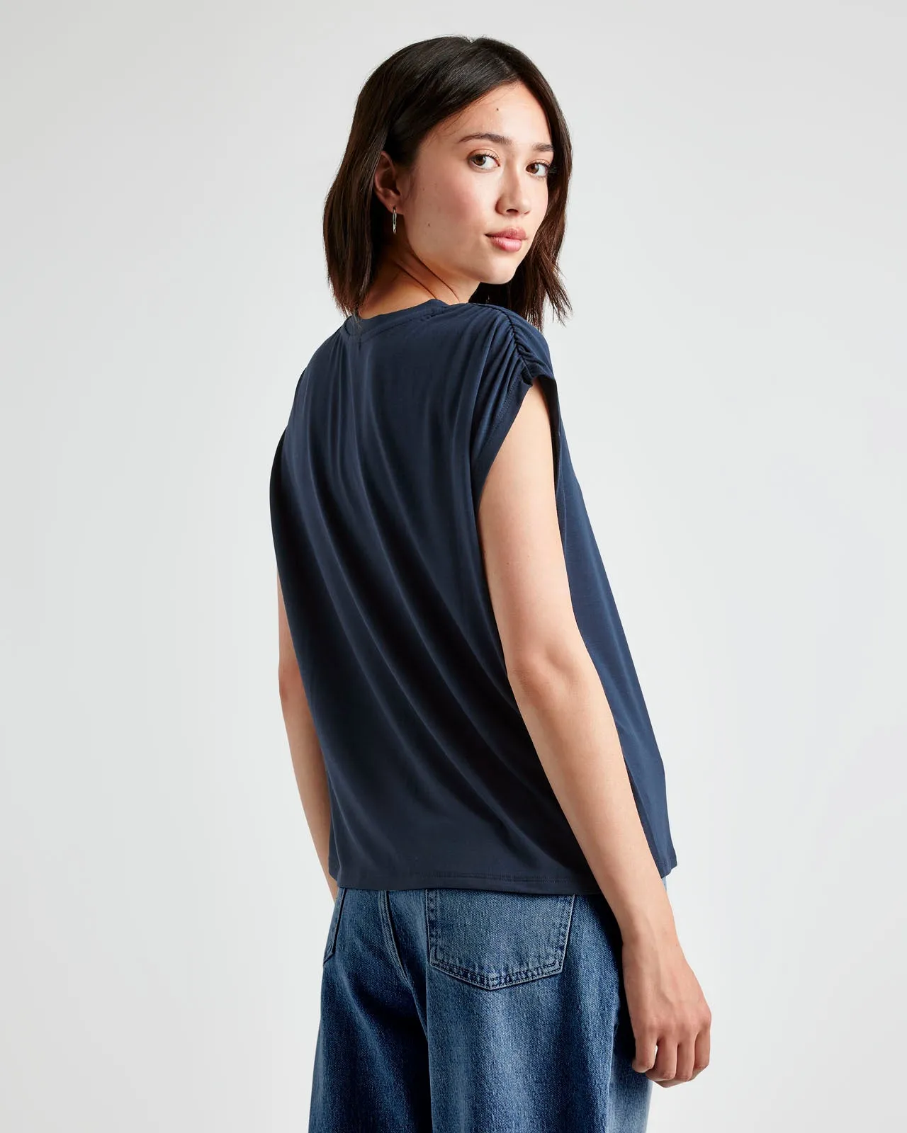 Bamboo Ruched Tank