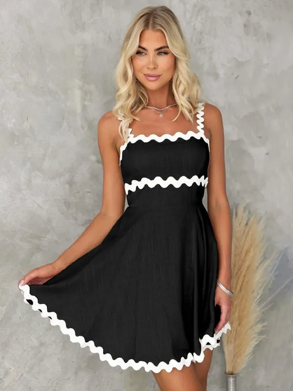 Beverly Suspender Short Dress