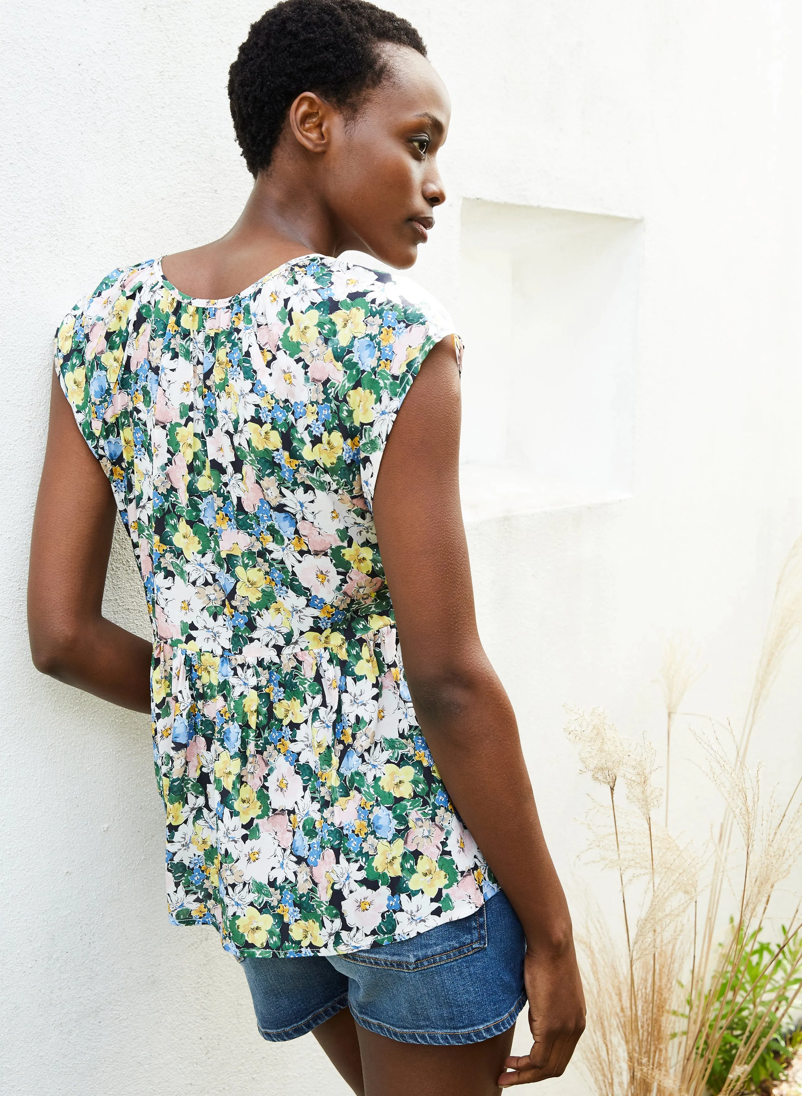 Bianca Sleeveless Blouse with Lenzing Ecovero