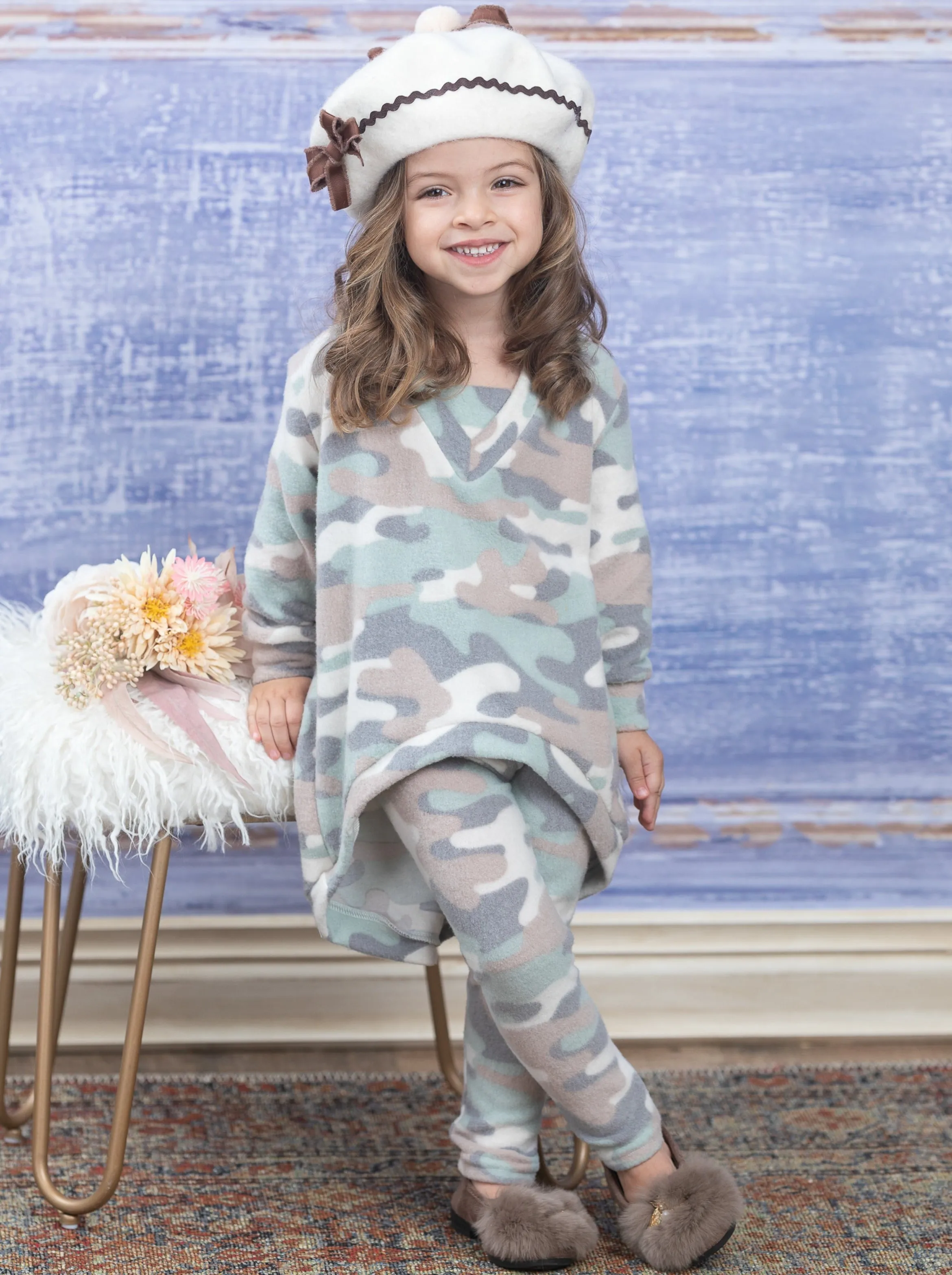 Camo Cutie Hi-Lo Lounge Set