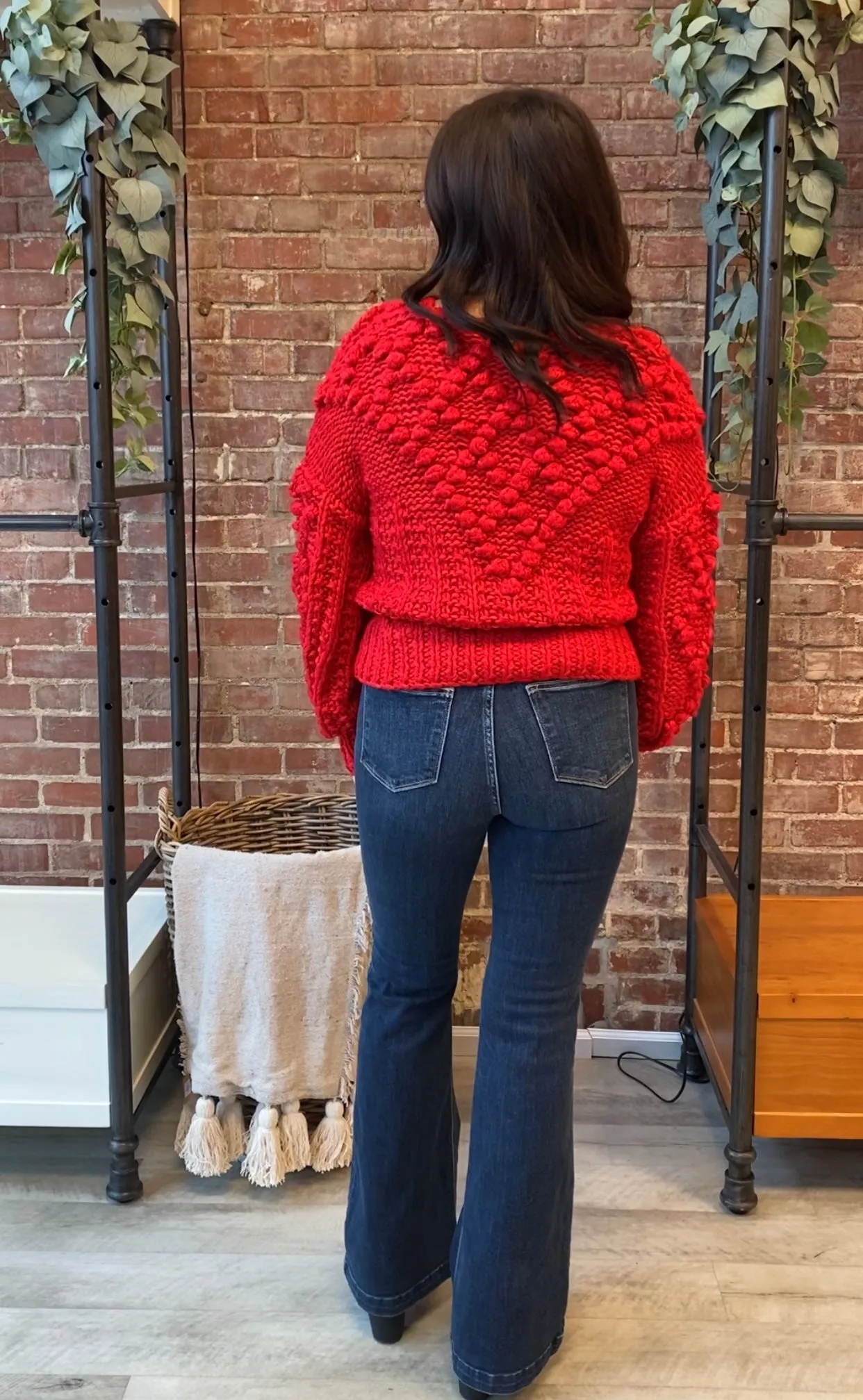 Cozy Place Sweater | Red