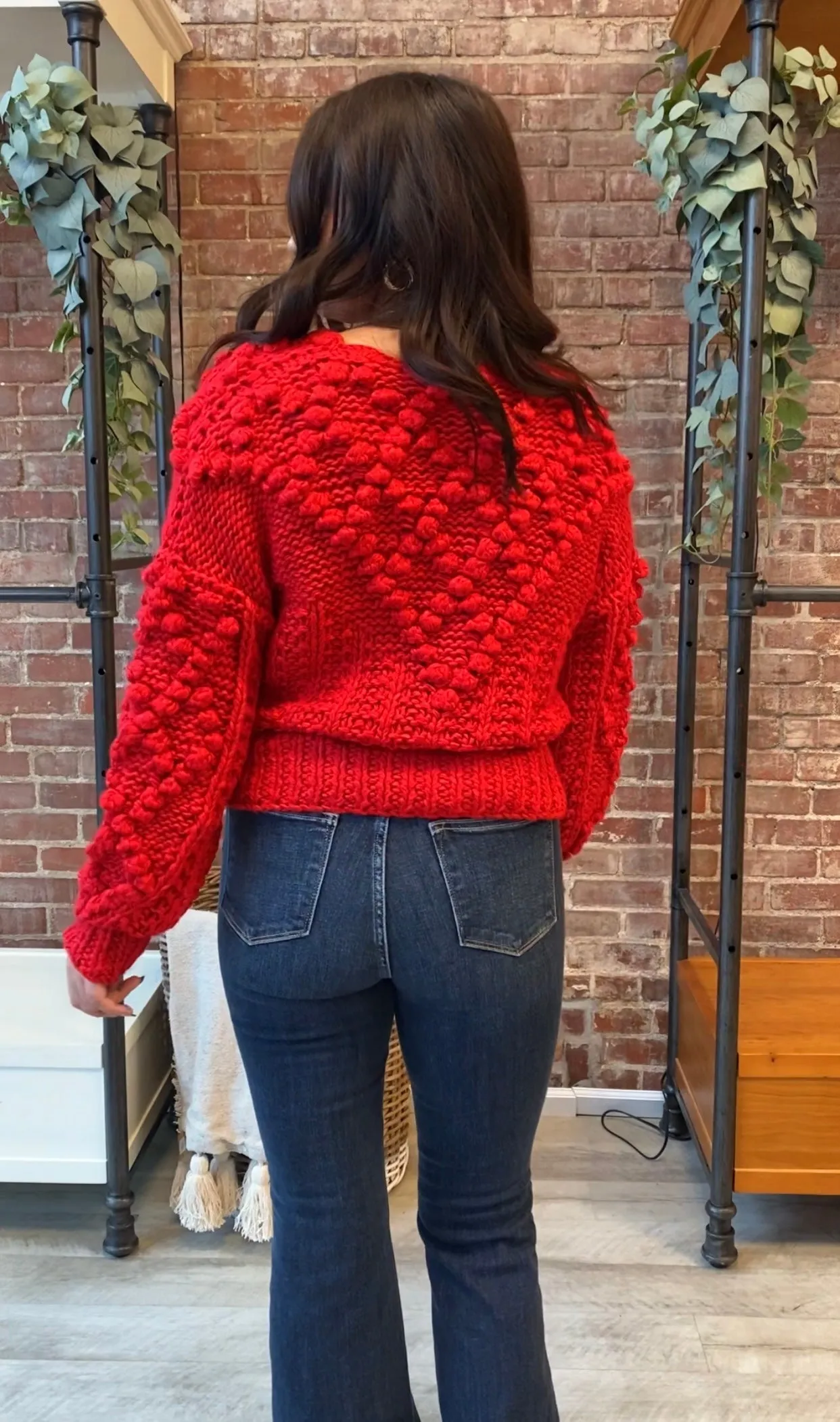 Cozy Place Sweater | Red