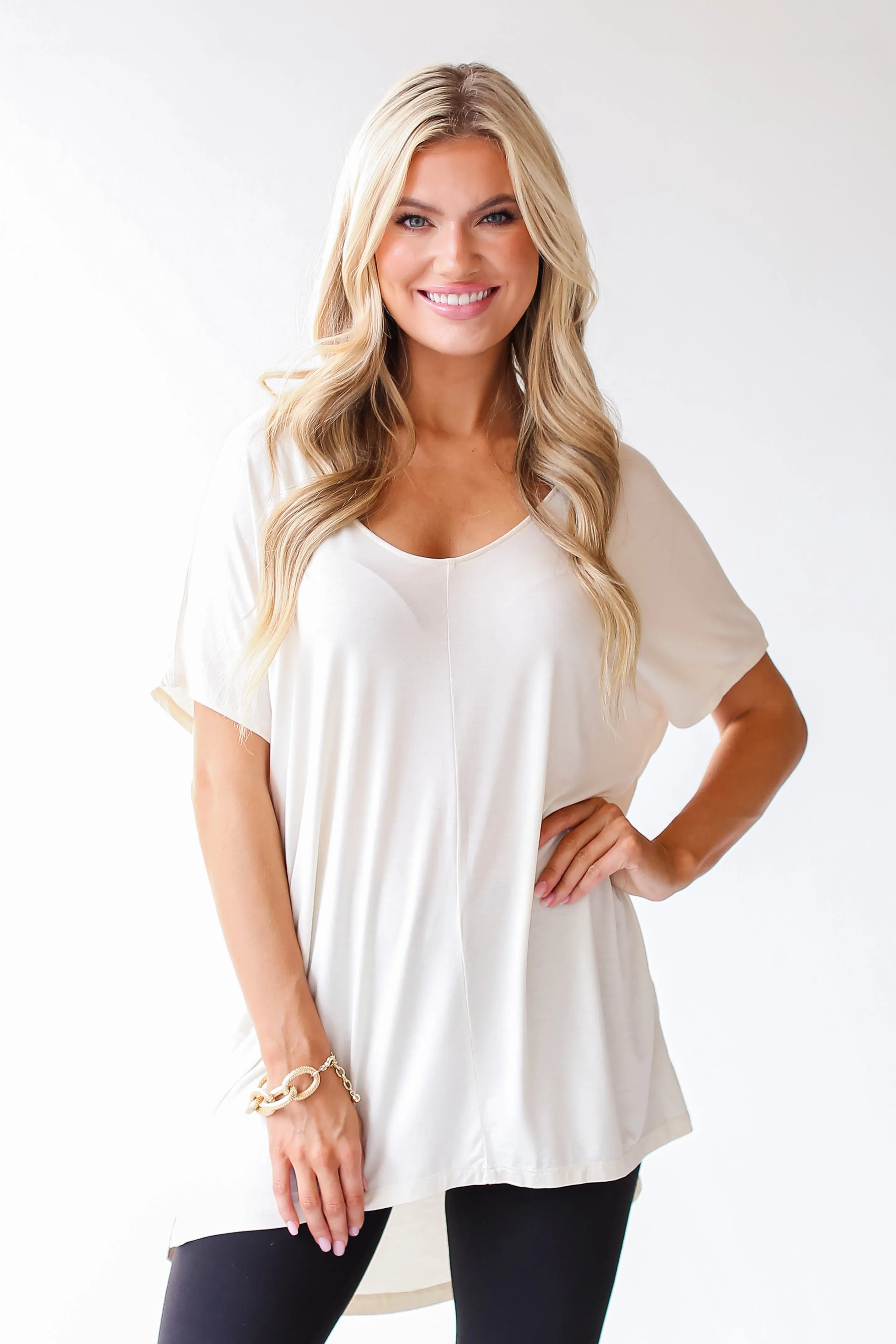 FINAL SALE - Easygoing Everyday Oversized Tee