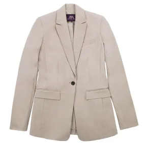 Fitted Blazer in Khaki