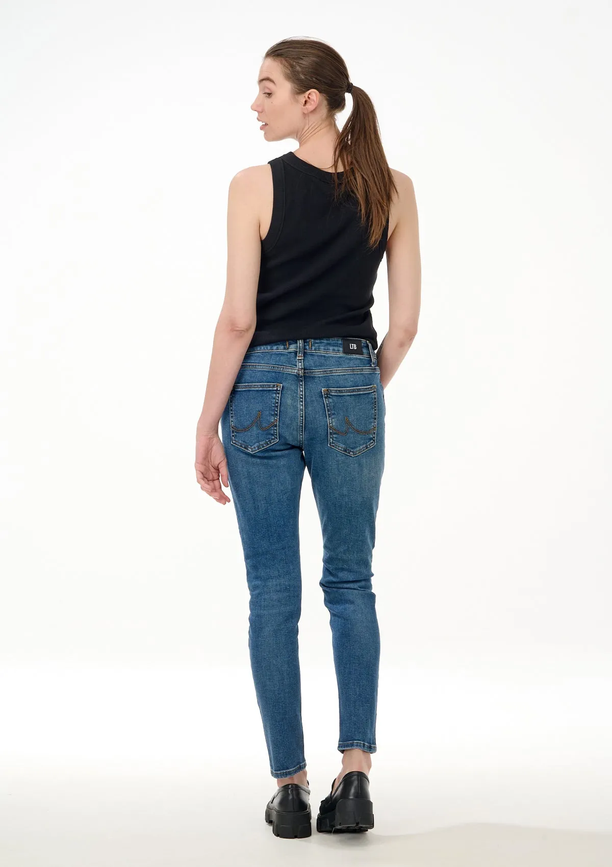 Mika Blue Echo Boyfriend Jean