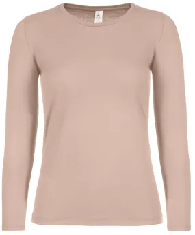 Millennial Pink - B&C #E150 long sleeve /women