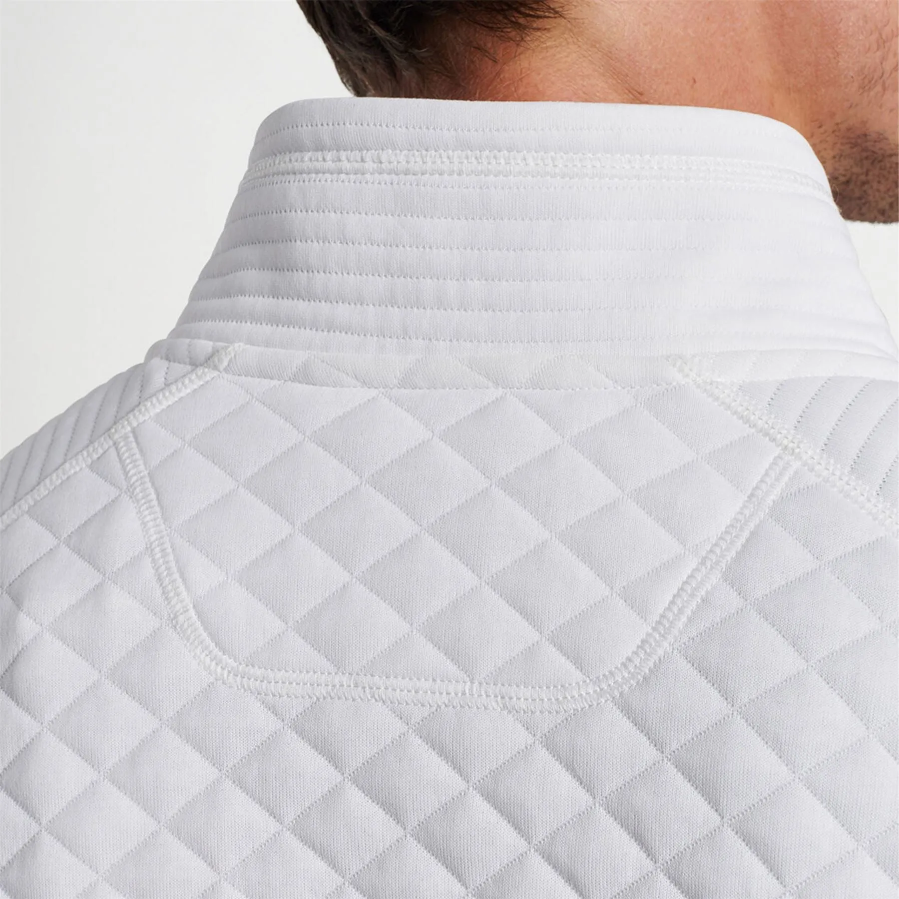 Orion Performance Quilted Vest White - SS24