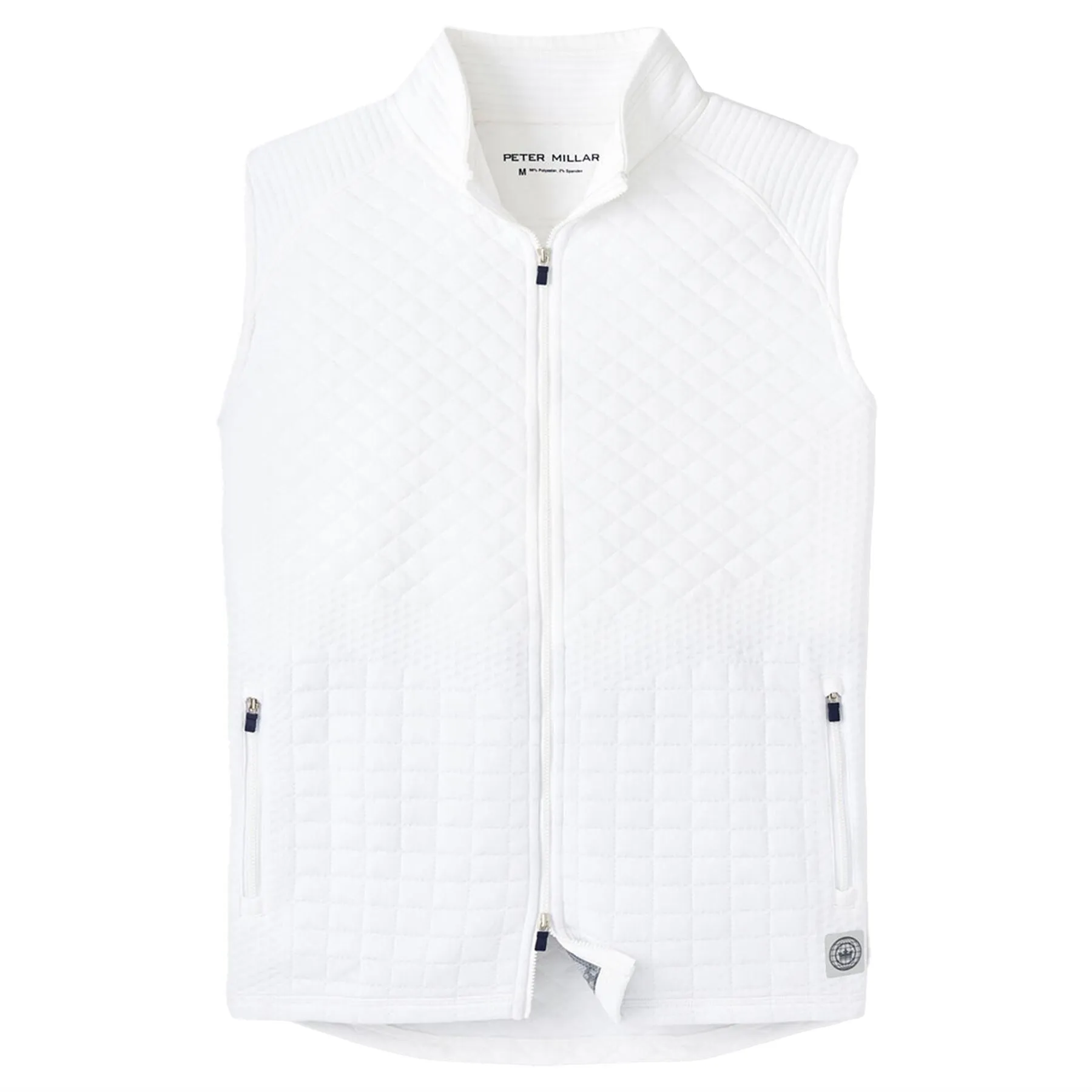 Orion Performance Quilted Vest White - SS24