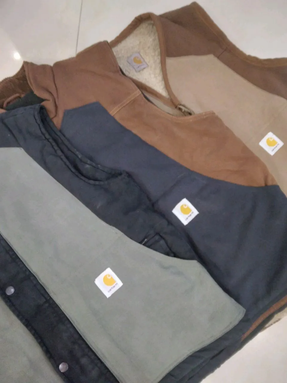 Reworked Carhartt vest - 30 piece