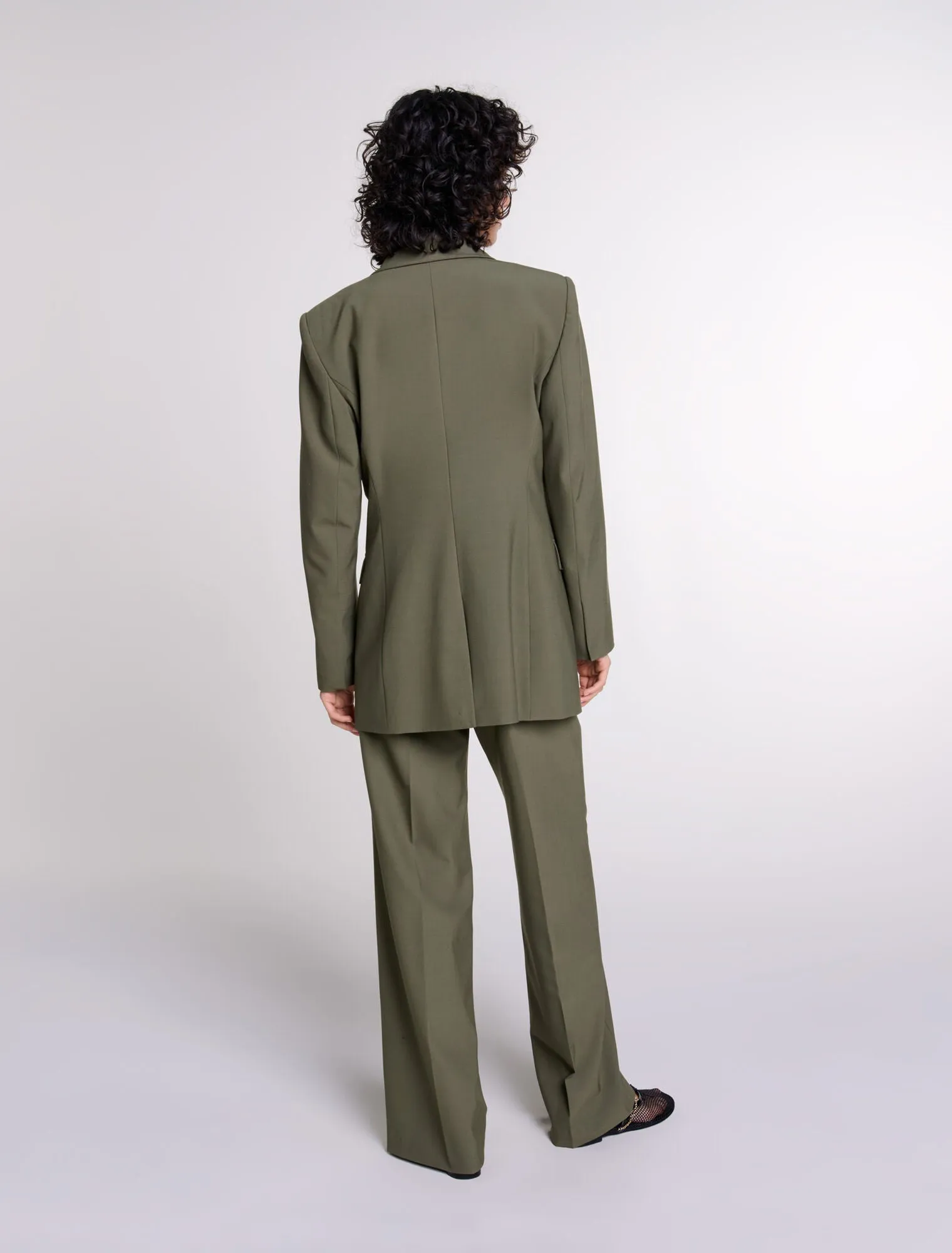 Slim-fit suit jacket