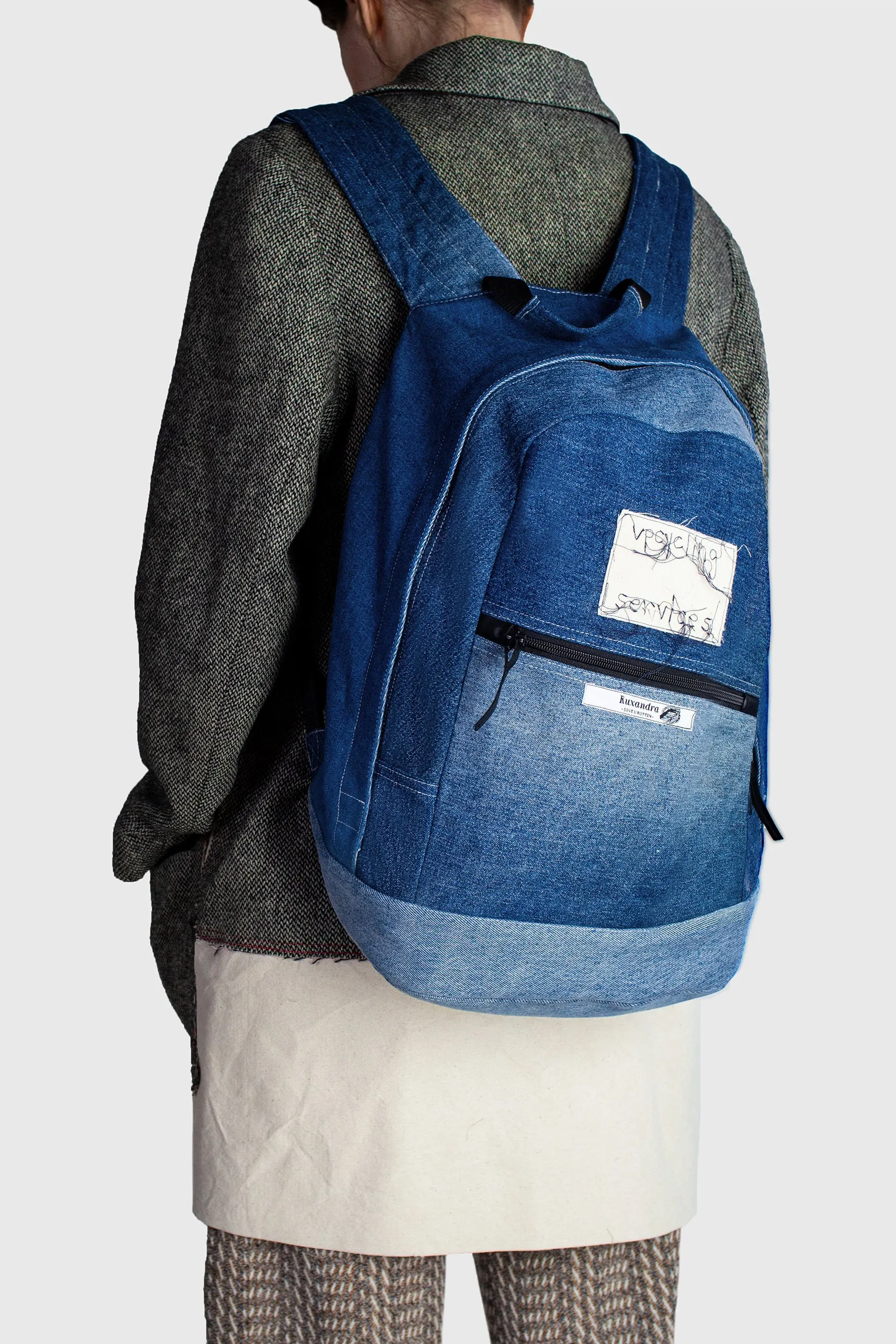 Upcycled Jeans Backpack