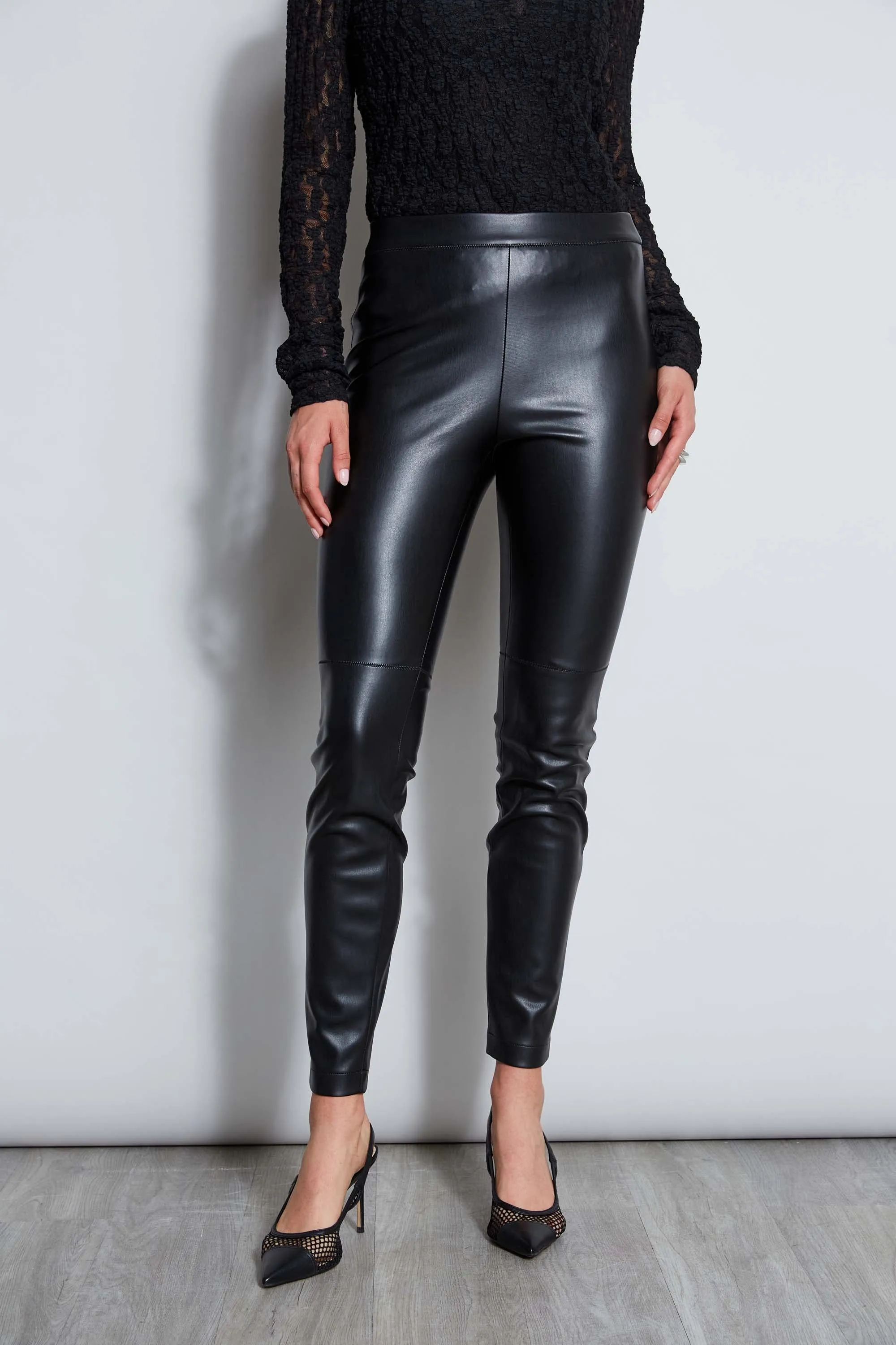 Vegan Leather Legging