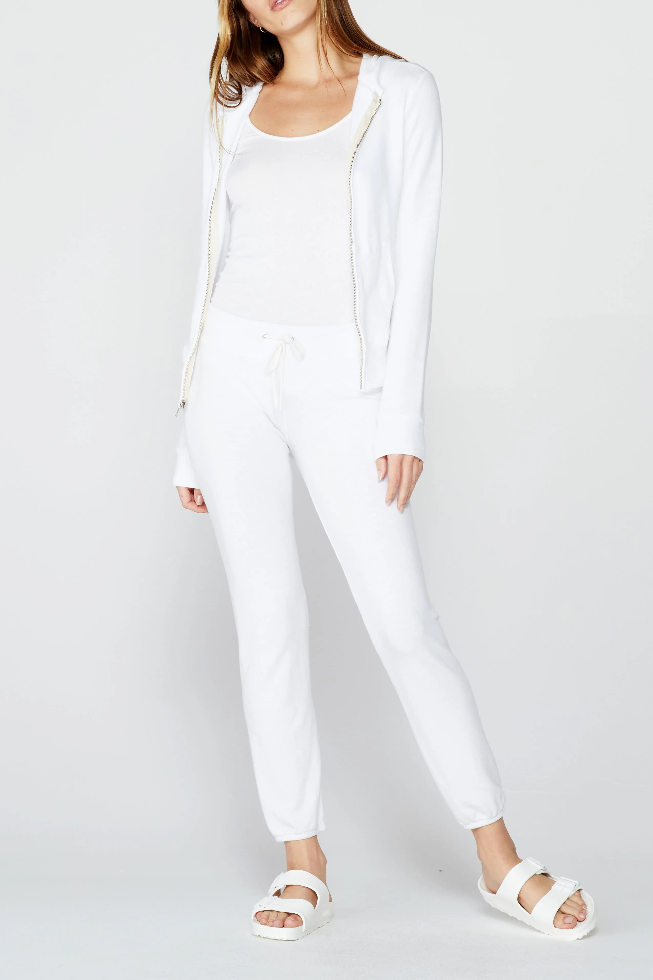 White Supersoft Vintage Sweats, White