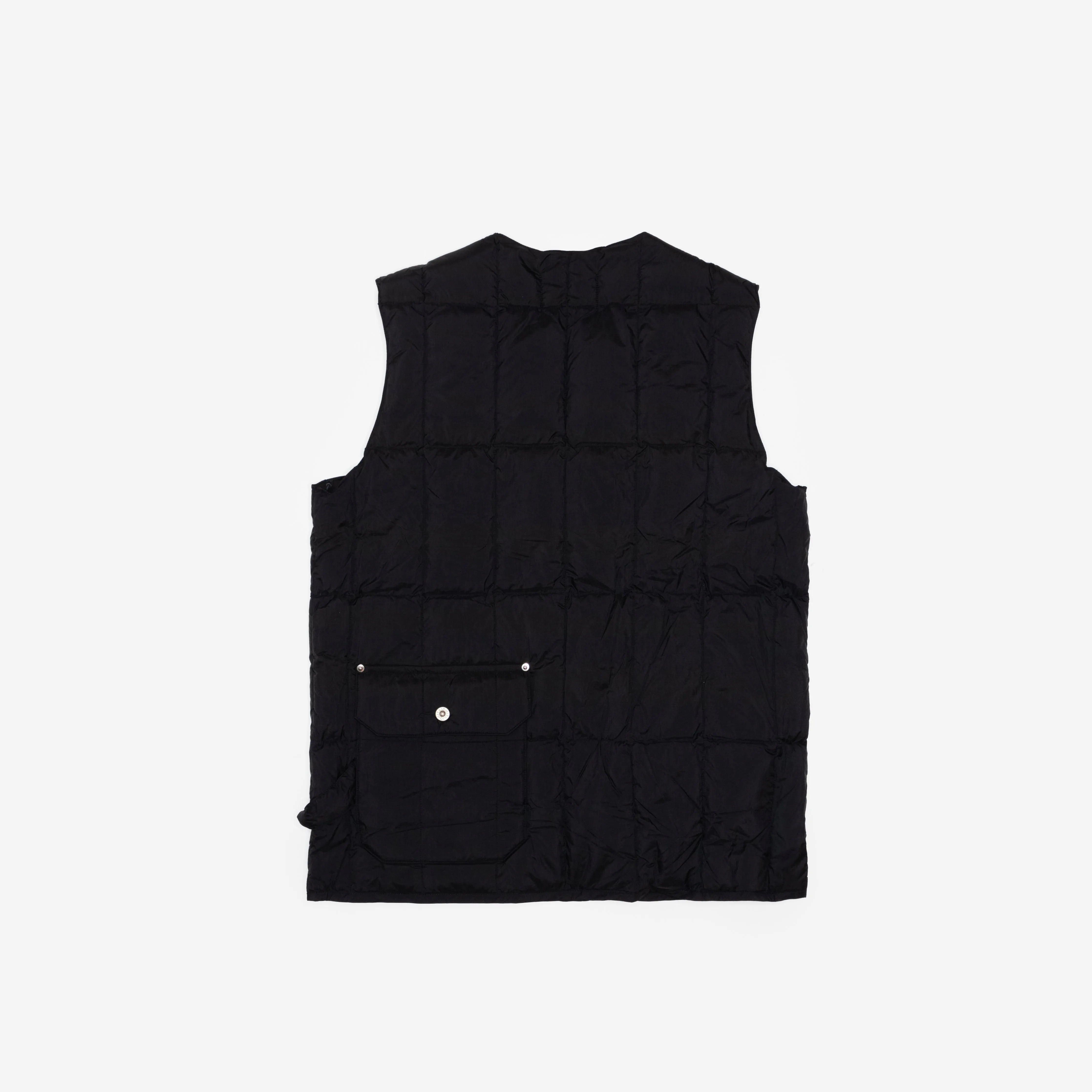 Work V Neck Button Down Vest